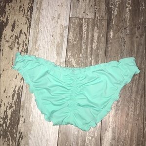 Victoria secret ruffle cheek bottoms!